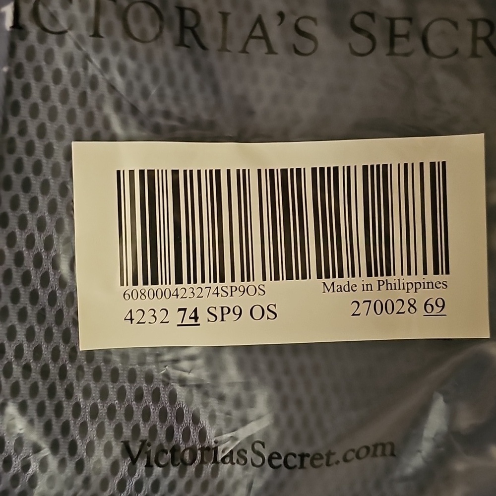 VS PINK MESH FLORAL TOTE• 2025• - Picture 6 of 8